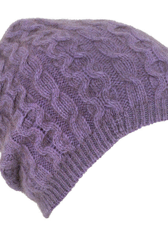Heather colour beanie