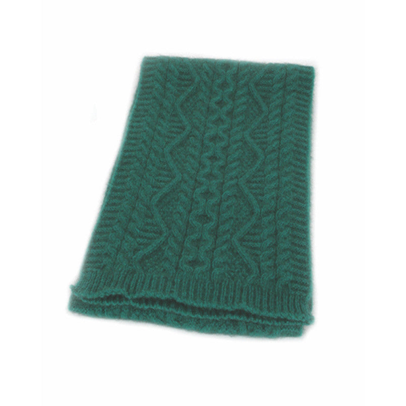 Scarf in emerald