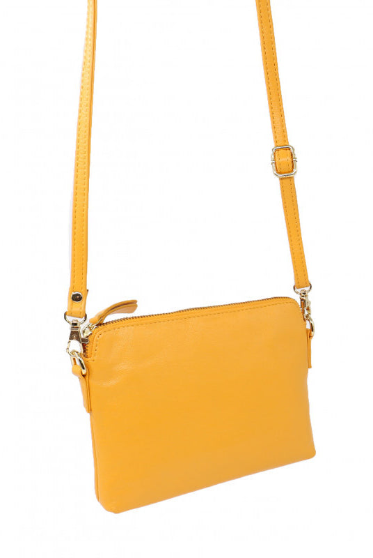 Baron - Leather Mini Handbag (2544)Yellow