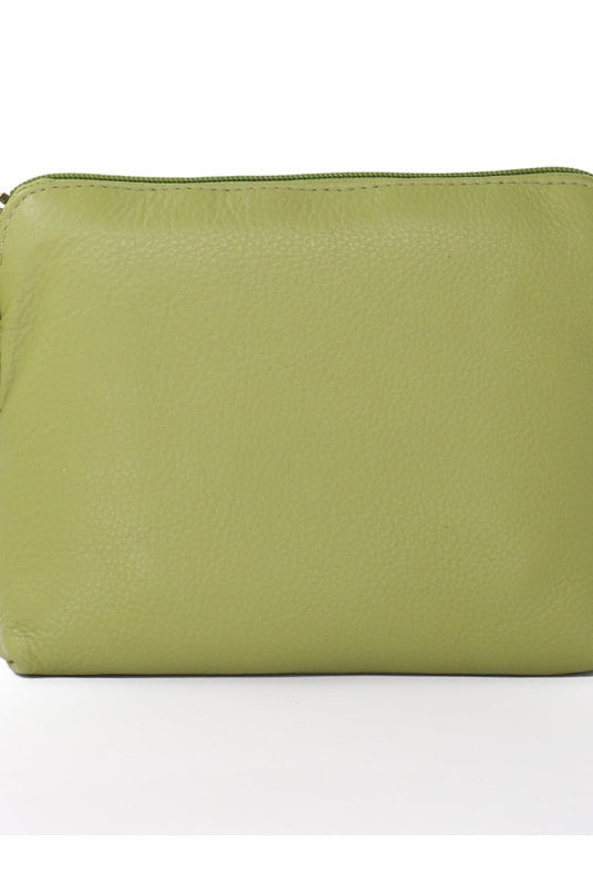 Baron - Leather Mini Handbag (2544)Sage