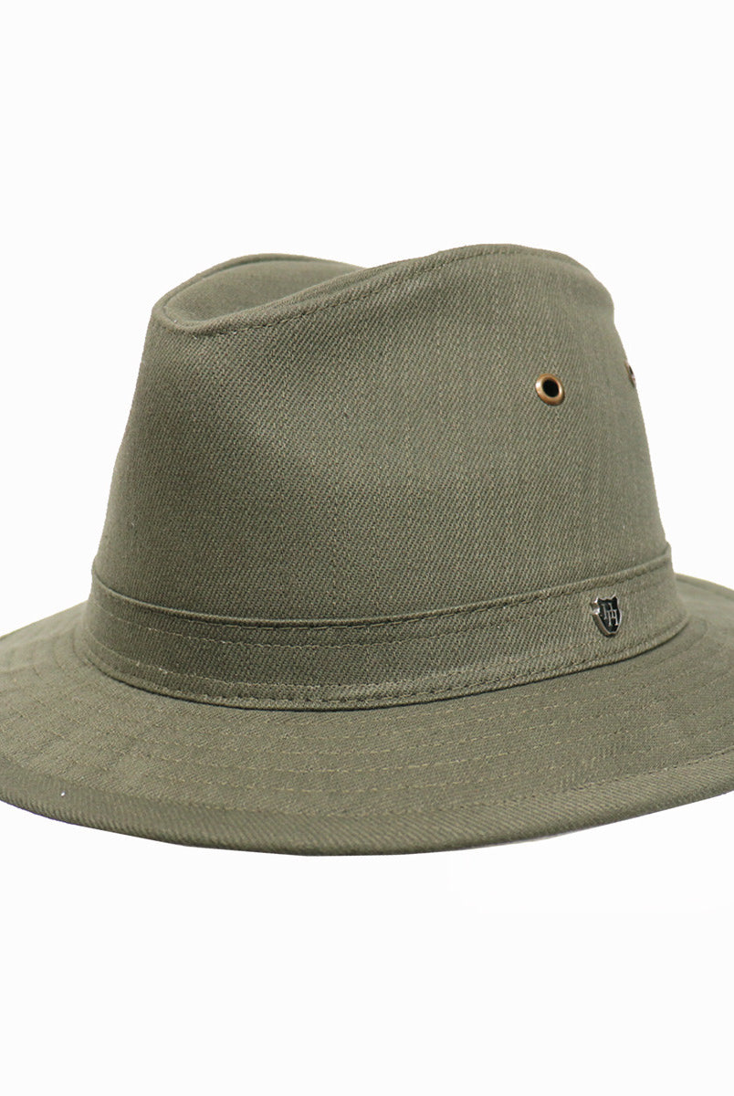 Hills Hats - Cotton Canvas Denver Shoreline (HH2031)Khaki