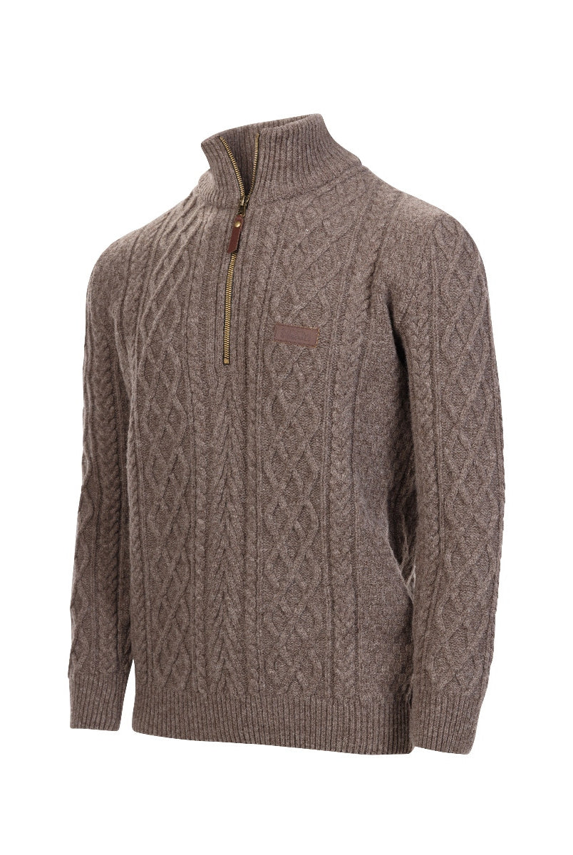 MKM Originals - Highland Half Zip (MS1810)Earth