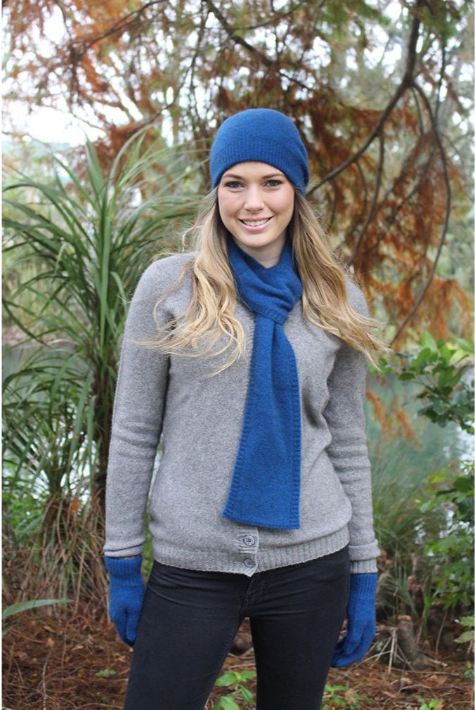Lothlorian - Merino & Possum Loop Scarf (9908)Lagoon