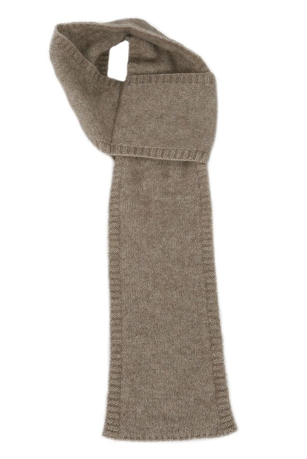 Lothlorian - Merino & Possum Loop Scarf (9908)Natural