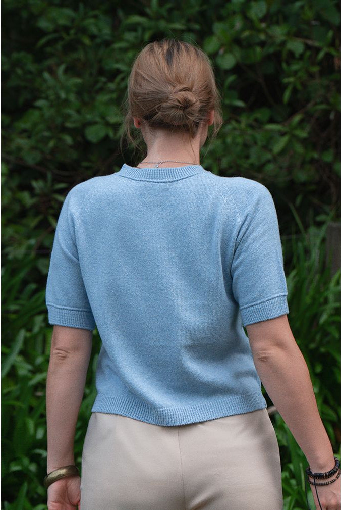 Lothlorian - Cotton & Merino Hansa Tee (CM106)Sky