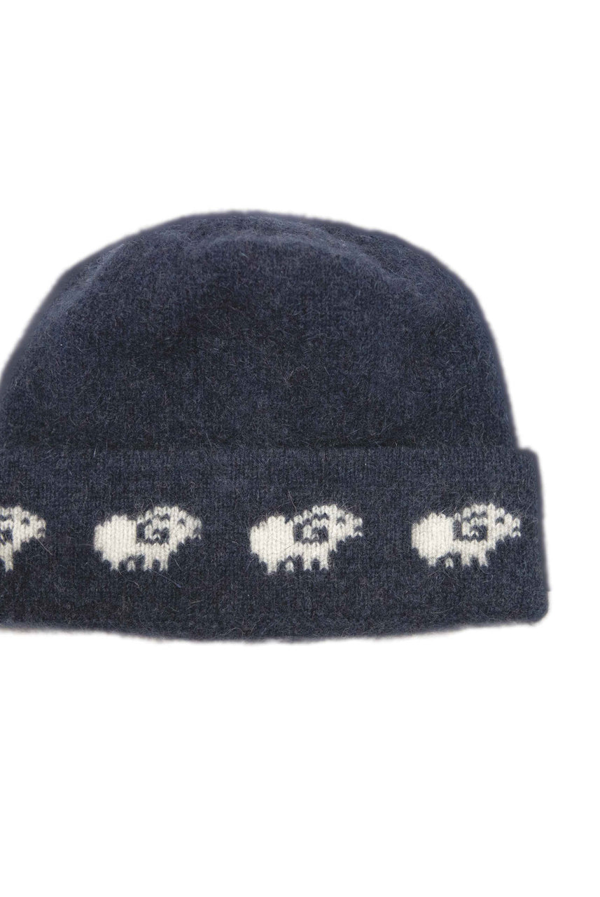 Koru Merino - Possum Sheep Beanie (KO168)
