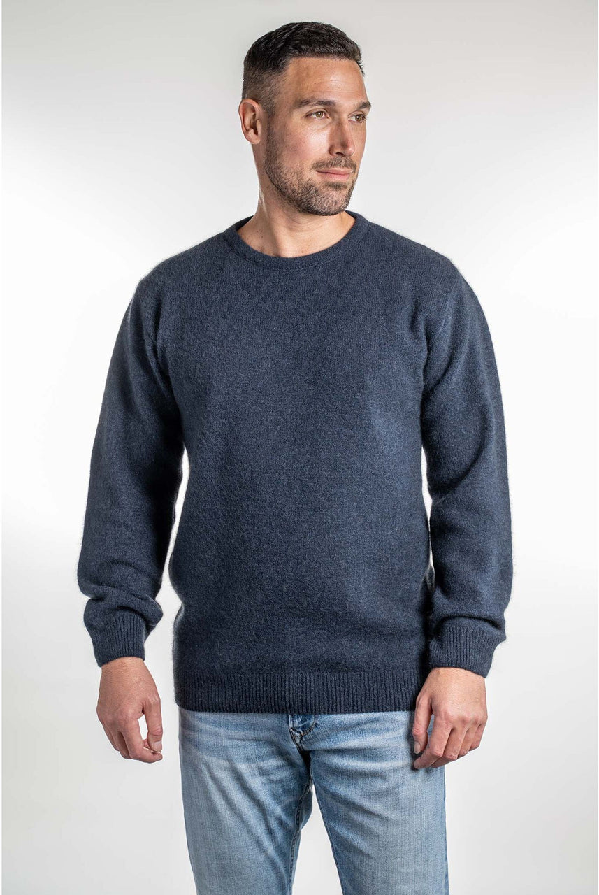 Koru - Men's Crew Neck Sweater (KO840)Marine