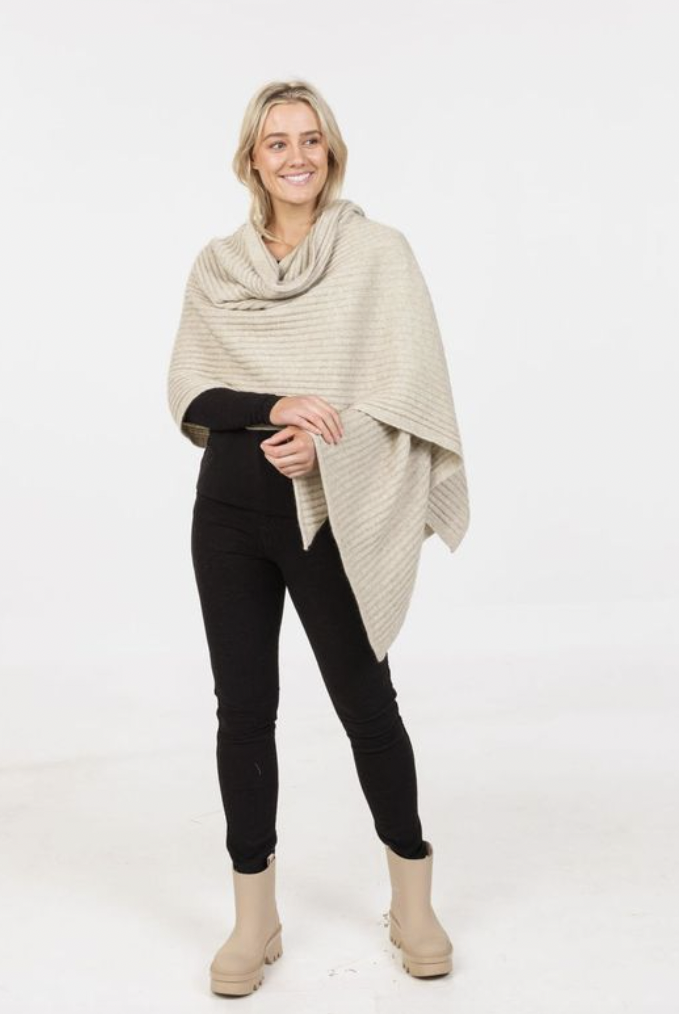 Native World - Ribbed Wrap (NE860)Natural