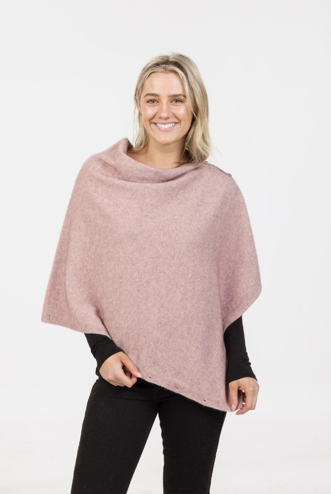 Native World - Merino & Possum Anyway Wrap (NE557)Lily