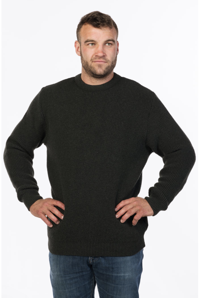 MKM Originals - Wool Backyard Sweater (MS1526)Hunter Green