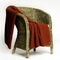 Merino Wool & Possum Fur Ribbed Throw or Blanket