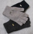 Merino Wool and Possum Fur 'Open-Finger' Gloves