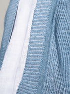 Noble Wilde Saisons - Serene Cardigan in Skyway/White