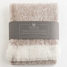 Tussock coloured merino wool scarf