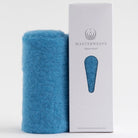 Alpaca scarf in colour Blue