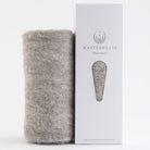 Granite colour scarf, rolled up