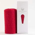 Alpaca scarf in colour Red