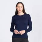 Royal Merino - 100% Merino Classic Crew (RM2050CR) Light Navy.