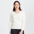Royal Merino - 100% Merino Rib Wrap V (RM2055) Natural