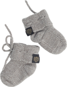 McDonald - Merino Baby Booties in the colour Natural