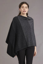 Monochrome colour Poncho