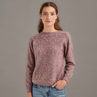 McDonald - Possum and Merino Fair Isle Pullover (5056) Heather/Mocha