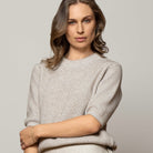 Noble Wilde Saisons - Shoreline Short Sleeve in the colour Natural/White
