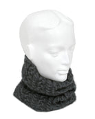 Charcoal neckband on mannequin