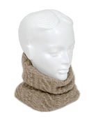 Natural colour neckband on mannequin