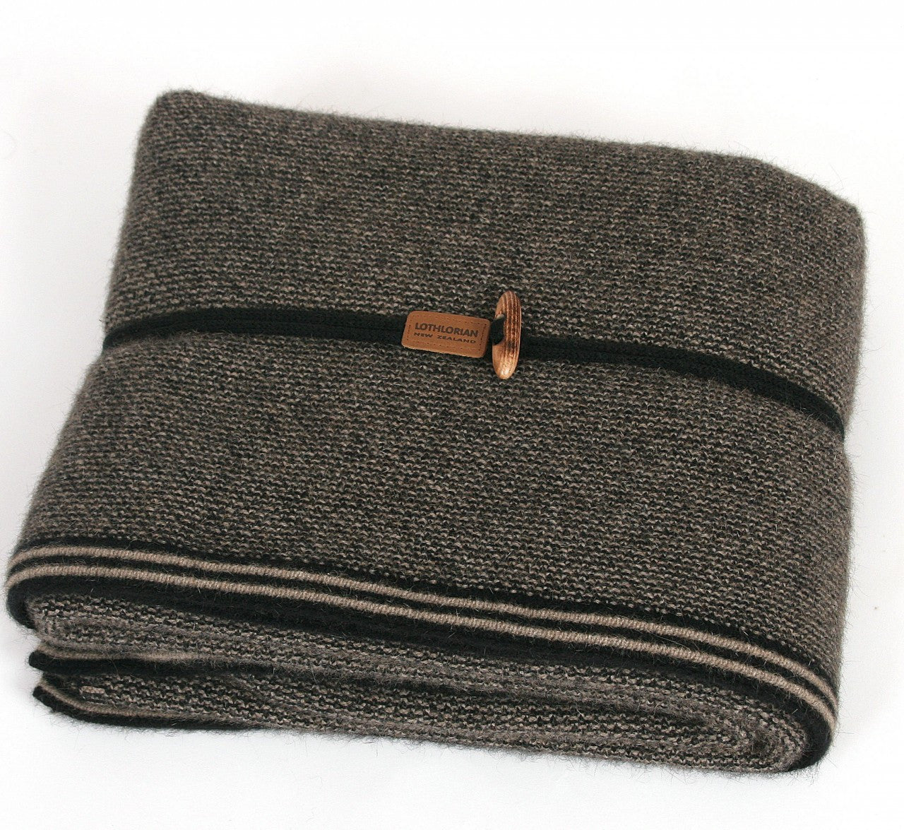 Folded midweight blanket