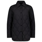 Moke - Ash Down Overshirt in the colour Black.