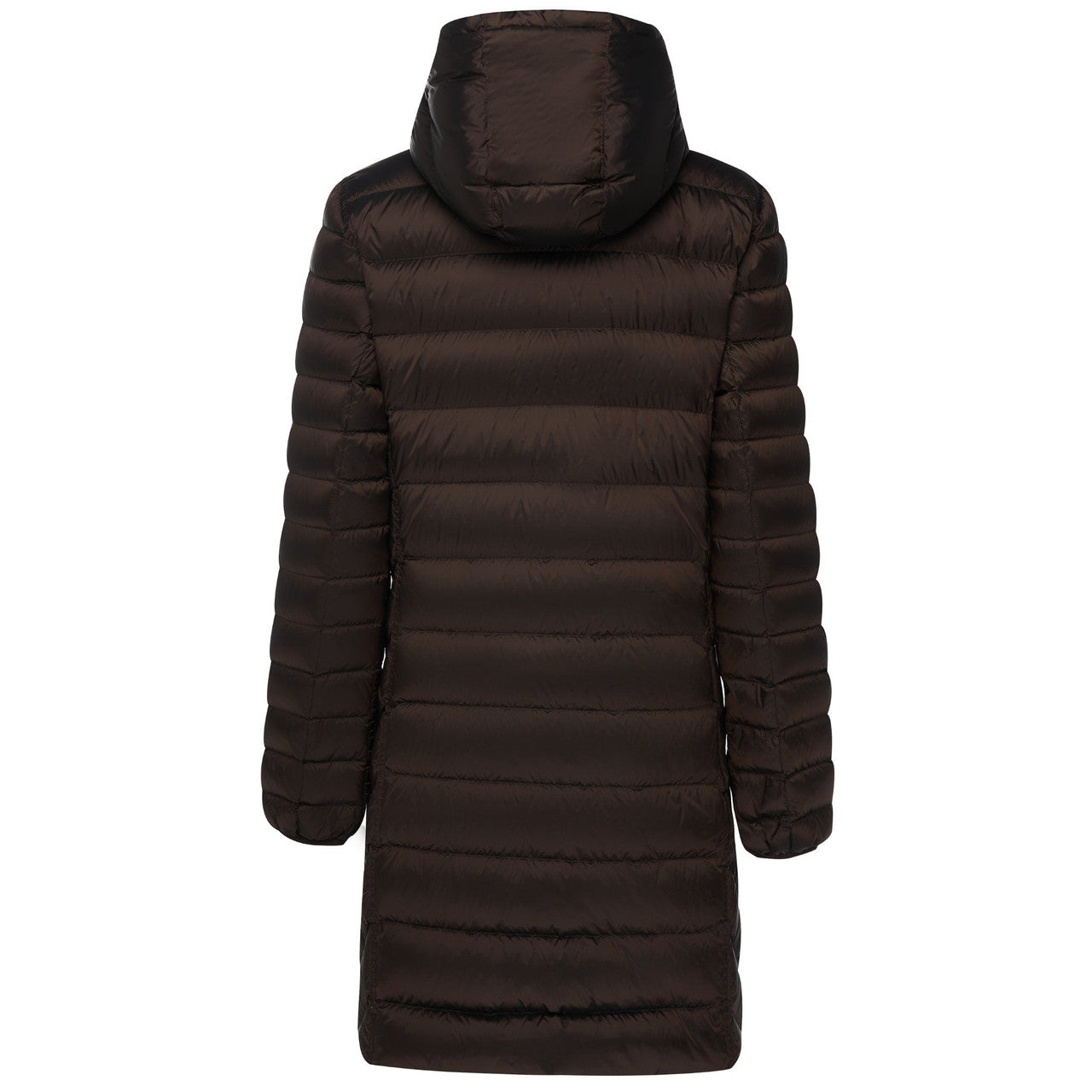Moke - Arnie Reversible Packable Down Coat (ARNIE) in colour Chocolate/Palomino.
