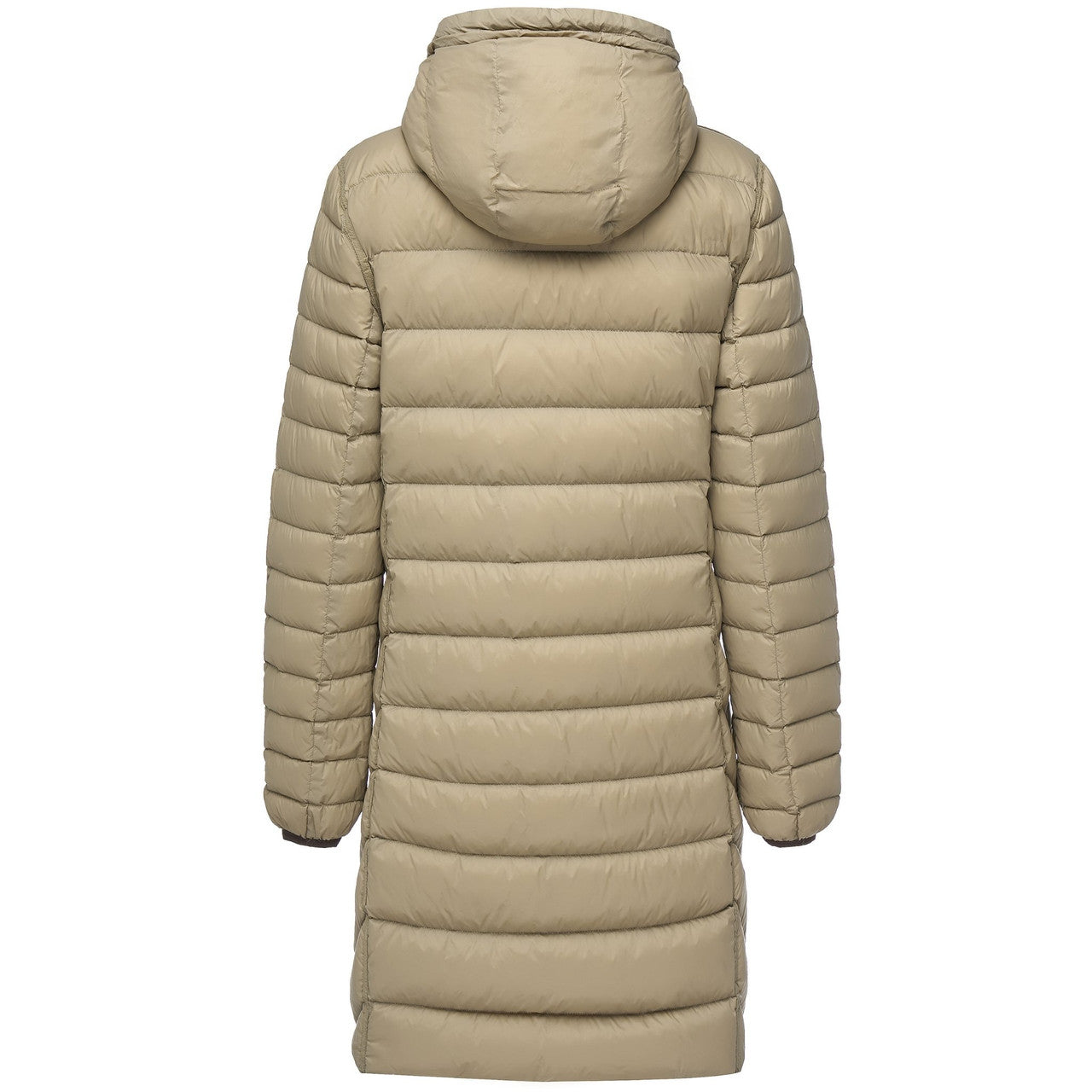 Moke - Arnie Reversible Packable Down Coat (ARNIE) in colour Chocolate/Palomino.