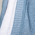 Noble Wilde Saisons - Serene Cardigan in Skyway/White