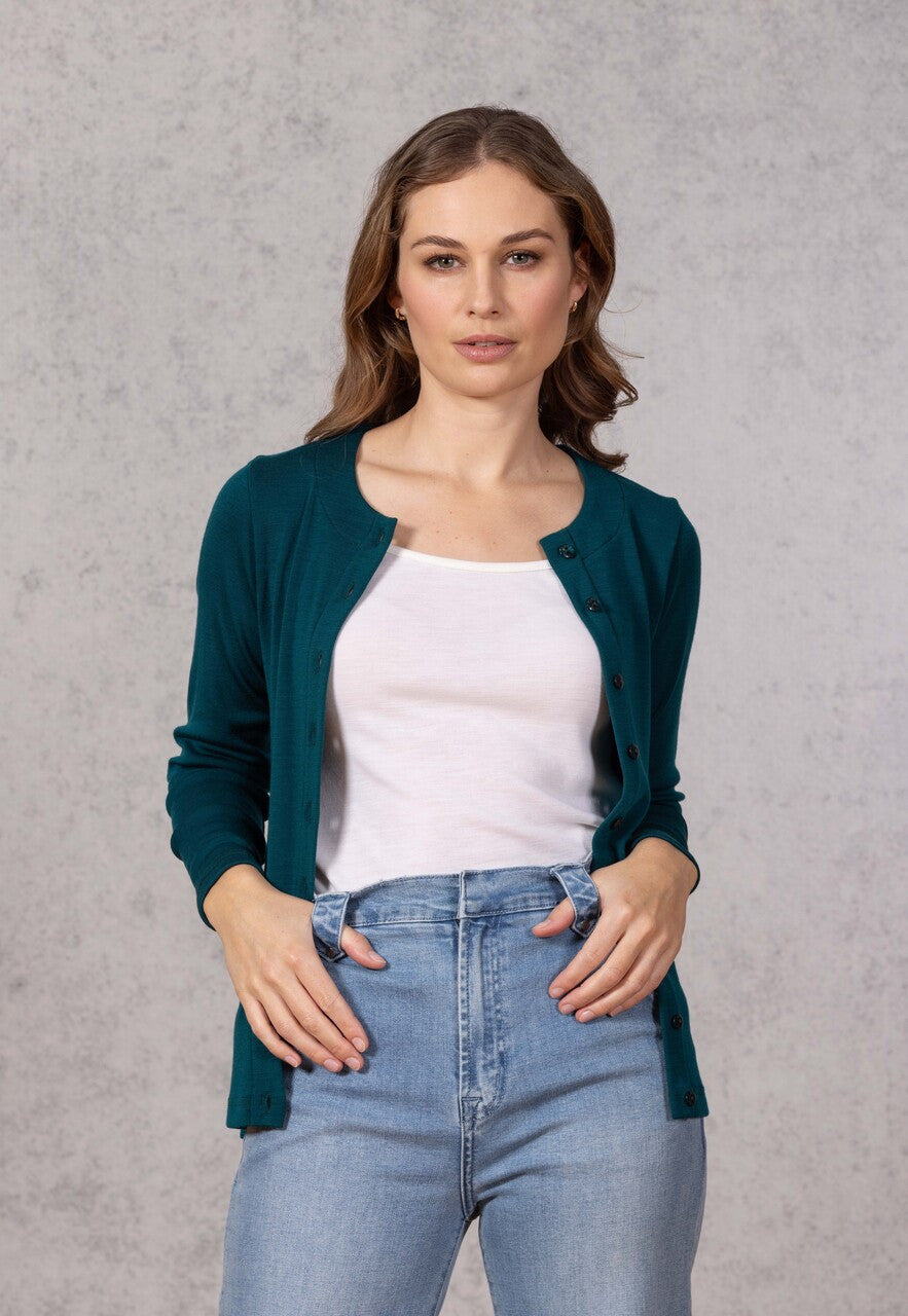 Bay Road - Merino Legend Crew Cardigan (BR786) BR786