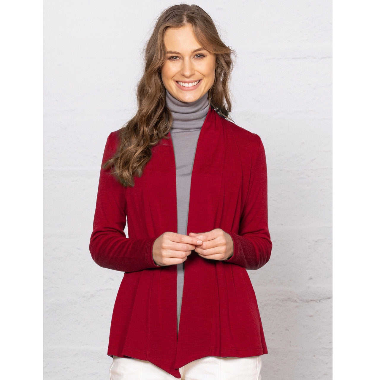 Woman wearing Portobello diva jacket