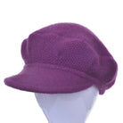 Soft peak hat in colour Berry
