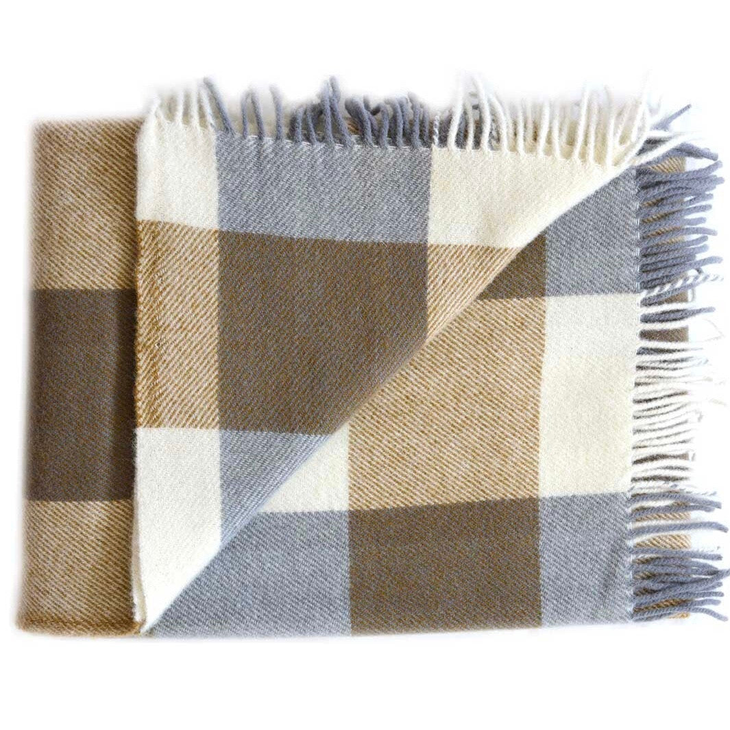 Weave - Opito Lambswool Throw (Weave /Opito)Caramel
