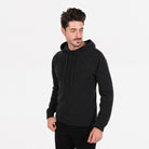 Native World - Men's Merino & Possum Hoodie (NB436) Charcoal