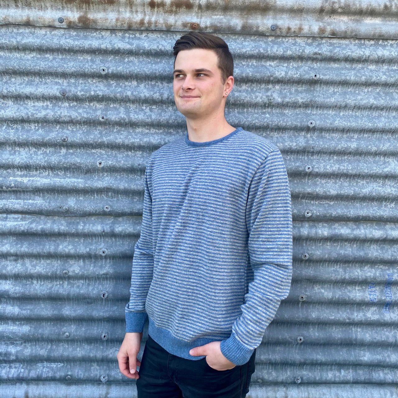 Denim/Grey