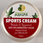 100ml pot of sports cream with red and white label.