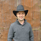 Selke - Black Oilskin Visor Airhead (Mesh)Black
