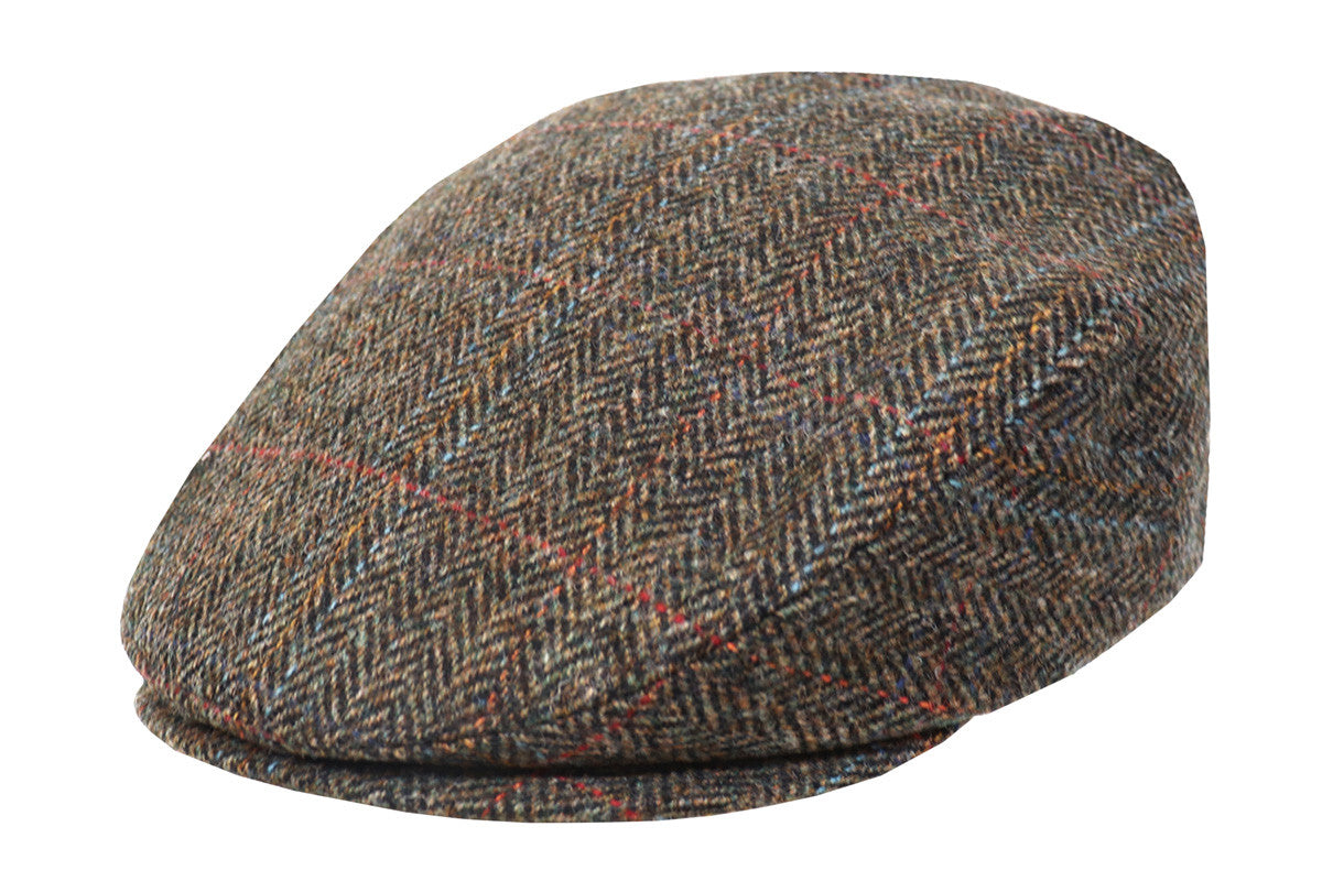 Hills Hats Warrington Tweed Traditional Cheesecutter (HH259)