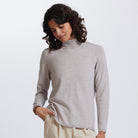 Royal Merino - 100% Merino - Classic Polo, Light Sand. 