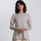 Royal Merino - 100% Merino A-Line Crew (RM3000) Light Sand.