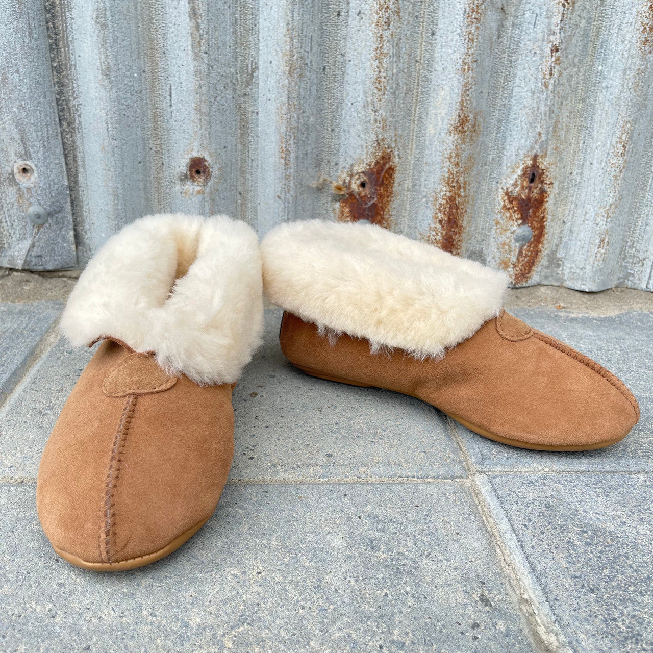 Mel Slipper in Chestnut