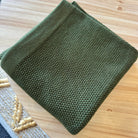 Moss coloured blanket