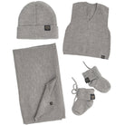  McDonald - Merino Newborn Baby Gift Set (Wrap, Vest, Beanie & Booties) 