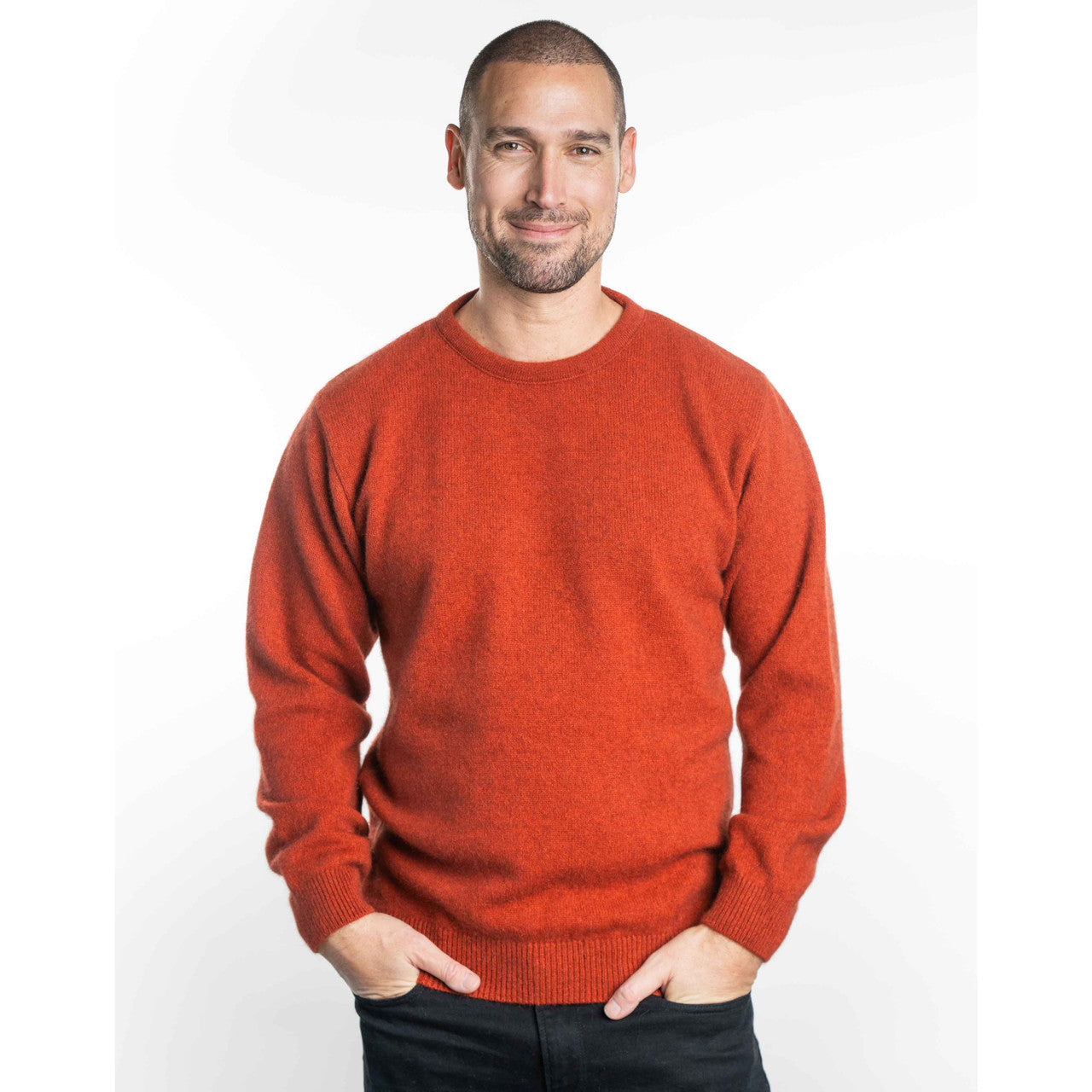 Koru - Men's Crew Neck Sweater (KO840) Sienna