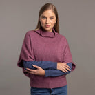 McDonald - Merino - Possum Shrug Sweater (5043) Heather